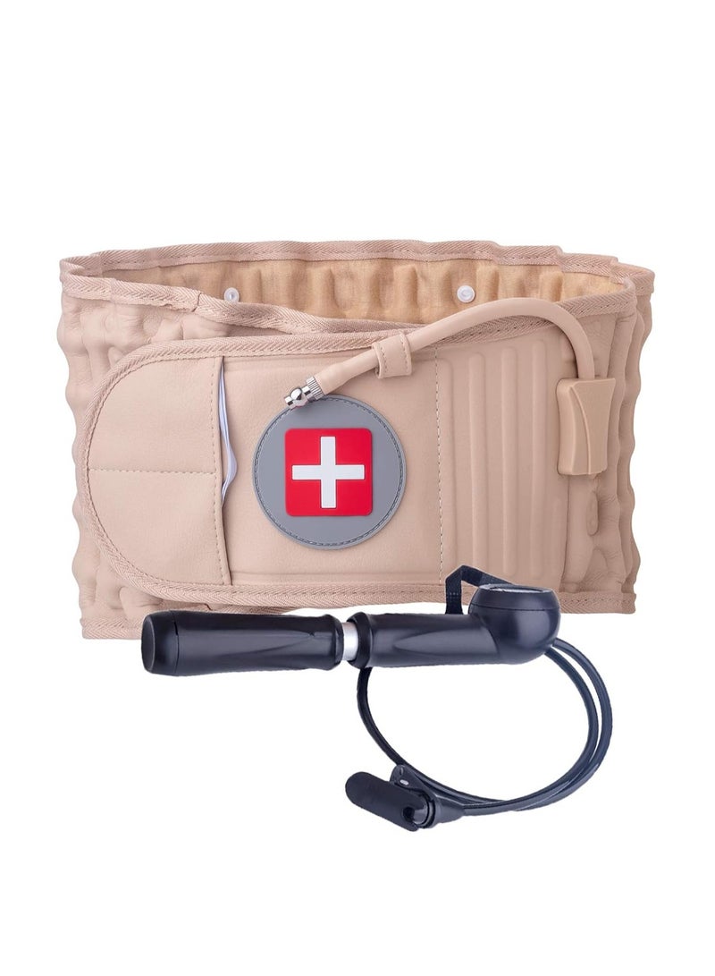 Inflatable lumbar belt backrest decompression belt for waist decompression straps can relieve back pain reduce muscle fatigue - Image 1