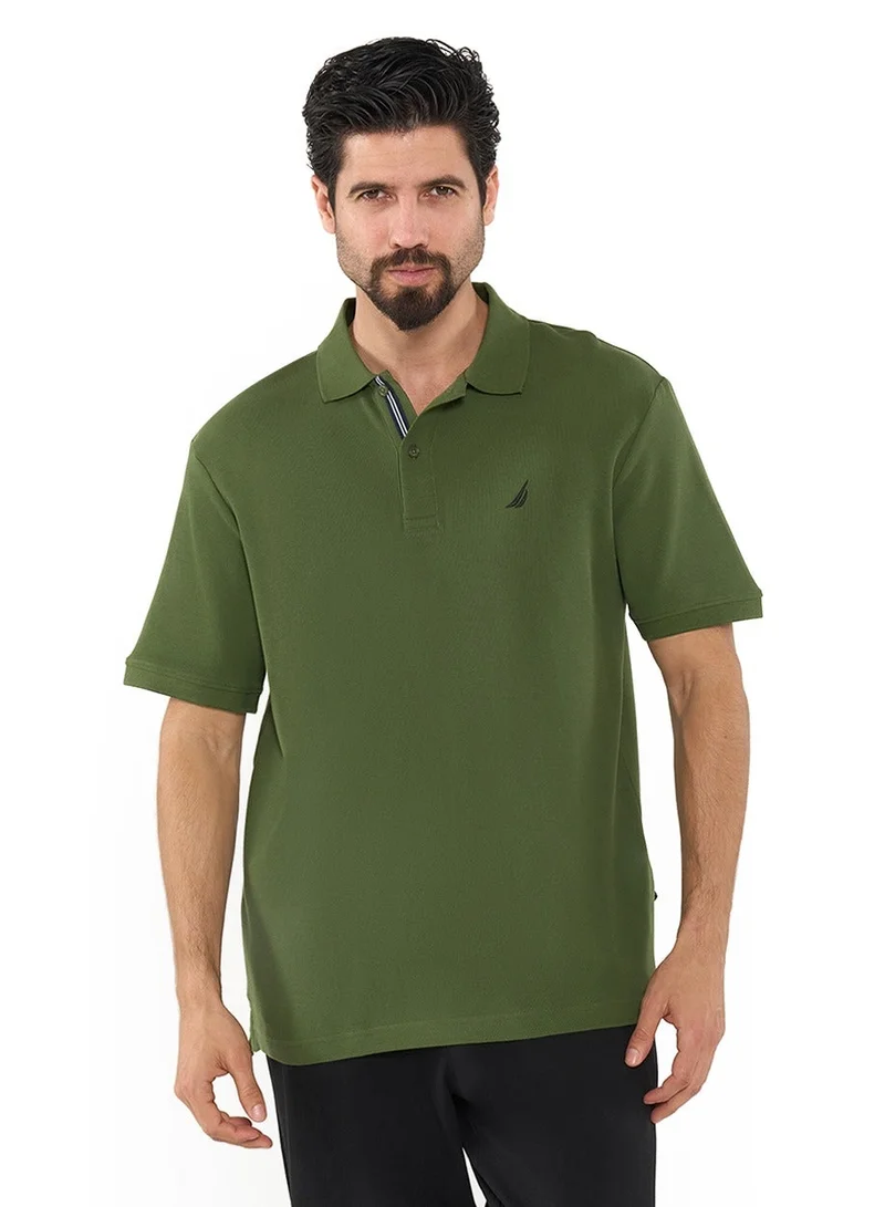 NAUTICA Essential Regular Fit Premium Cotton Logo Polo Shirt