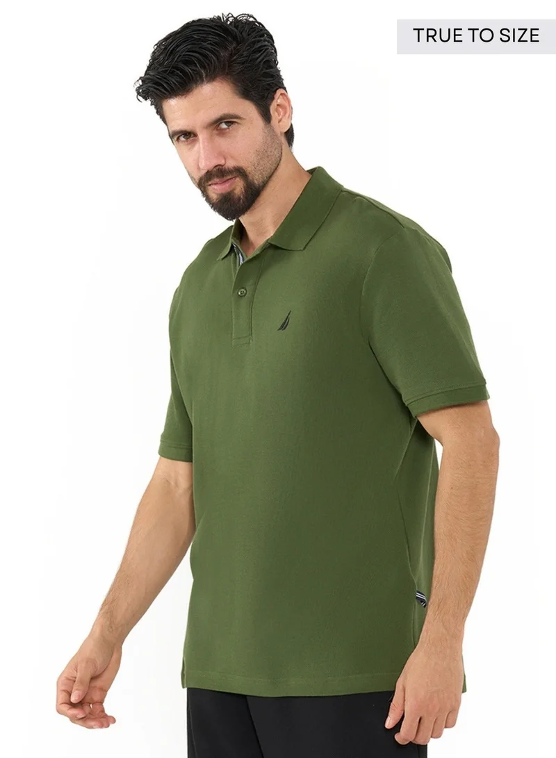 NAUTICA Essential Regular Fit Premium Cotton Logo Polo Shirt