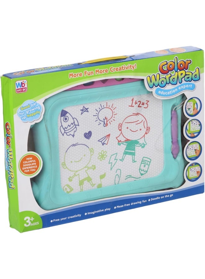 حديقة الألعاب لوح رسم وكتابة LCD ملون للأطفال – تابلت للرسم والكتابة قابل لإعادة الاستخدام للأولاد والبنات - Image 3