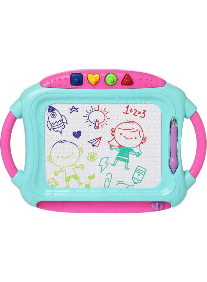 حديقة الألعاب لوح رسم وكتابة LCD ملون للأطفال – تابلت للرسم والكتابة قابل لإعادة الاستخدام للأولاد والبنات - Image 1