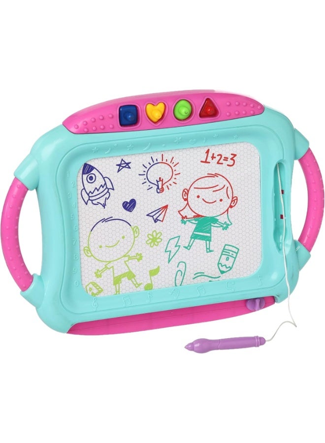 حديقة الألعاب لوح رسم وكتابة LCD ملون للأطفال – تابلت للرسم والكتابة قابل لإعادة الاستخدام للأولاد والبنات - Image 2