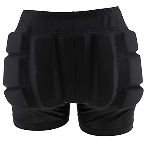 LIUHUO Hip Pad Protector Padded Shorts for Guard Ski Roller Skating Snow Crash Butt Pads for Hips Tailbone & Butt - Image 1
