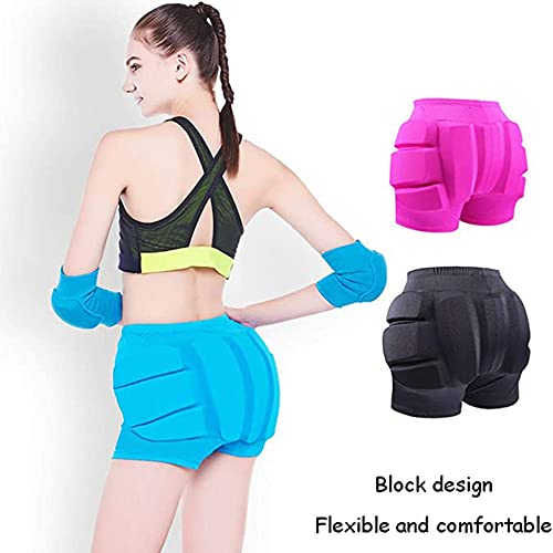 LIUHUO Hip Pad Protector Padded Shorts for Guard Ski Roller Skating Snow Crash Butt Pads for Hips Tailbone & Butt - Image 5