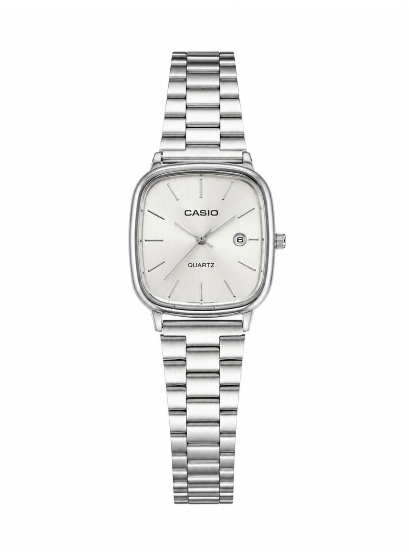 Casio Analog Quartz Men's Watch | Blue Dial | Silver Stainless Steel Bracelet - Image 1