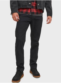 JACK & JONES Jjiclark Jjeven Rinse  Wash Straight Fit Jeans  - Image 1
