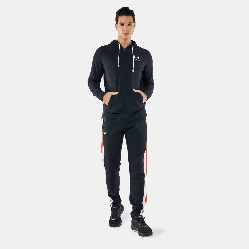Under Armour Black Men's UA Rival Terry LC Full Zip Hoodie for Men | Best Price UAE