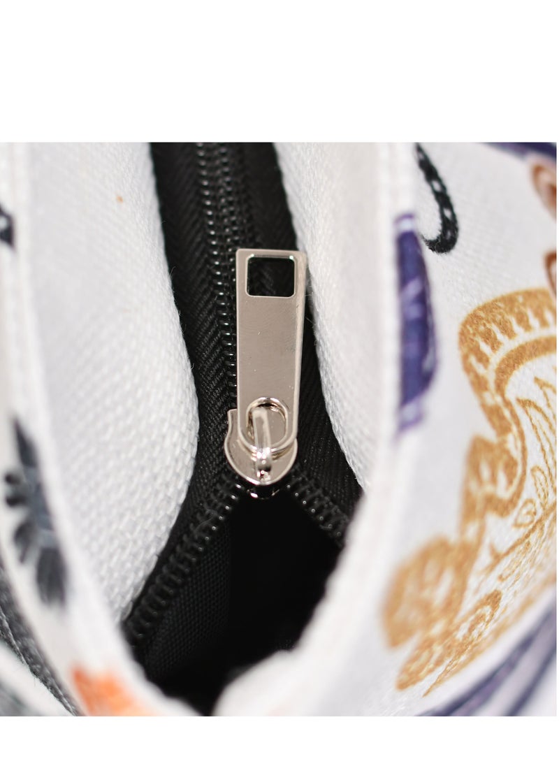 MORANO Waterproof Beach and Shopping Bags, Large Zipper Tote Bag, Shoulder Bags  - Image 5