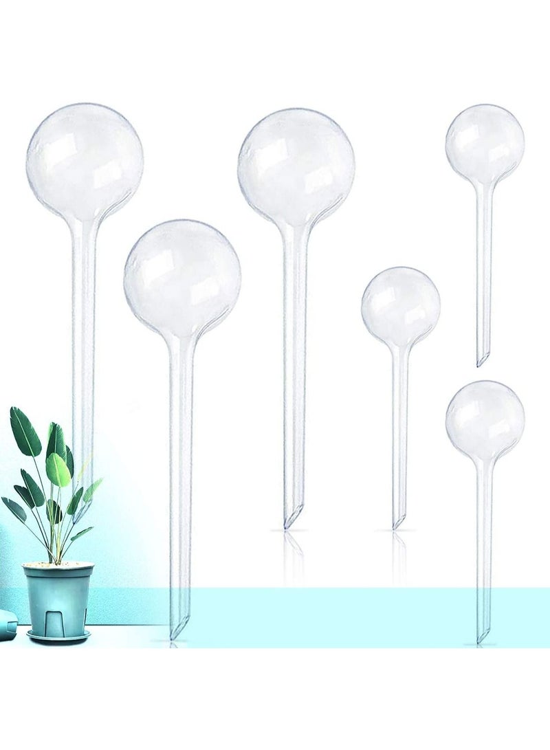 TLAXCA 6 Pack Plant Self  Watering Globes Clear Garden Watering Bulbs Automatic Water Device for Plants,Indoor Outdoor Decor - Image 1