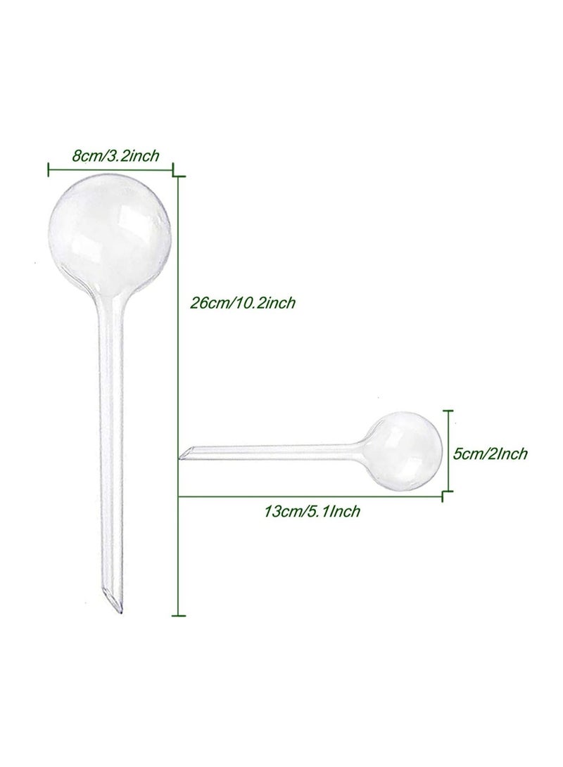 TLAXCA 6 Pack Plant Self  Watering Globes Clear Garden Watering Bulbs Automatic Water Device for Plants,Indoor Outdoor Decor - Image 2