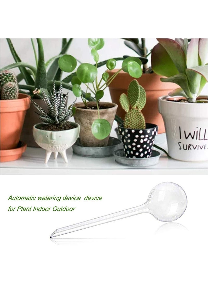 TLAXCA 6 Pack Plant Self  Watering Globes Clear Garden Watering Bulbs Automatic Water Device for Plants,Indoor Outdoor Decor - Image 4