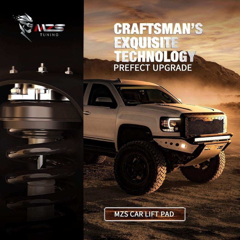 MZS طقم رفع مستوى أمامي MZS 2 بوصة متوافق مع 2005-2024 Frontier/2005-2015 Xterra/2005-2012 Pathfinder/2009-2012 Equator 2WD 4WD - Image 2