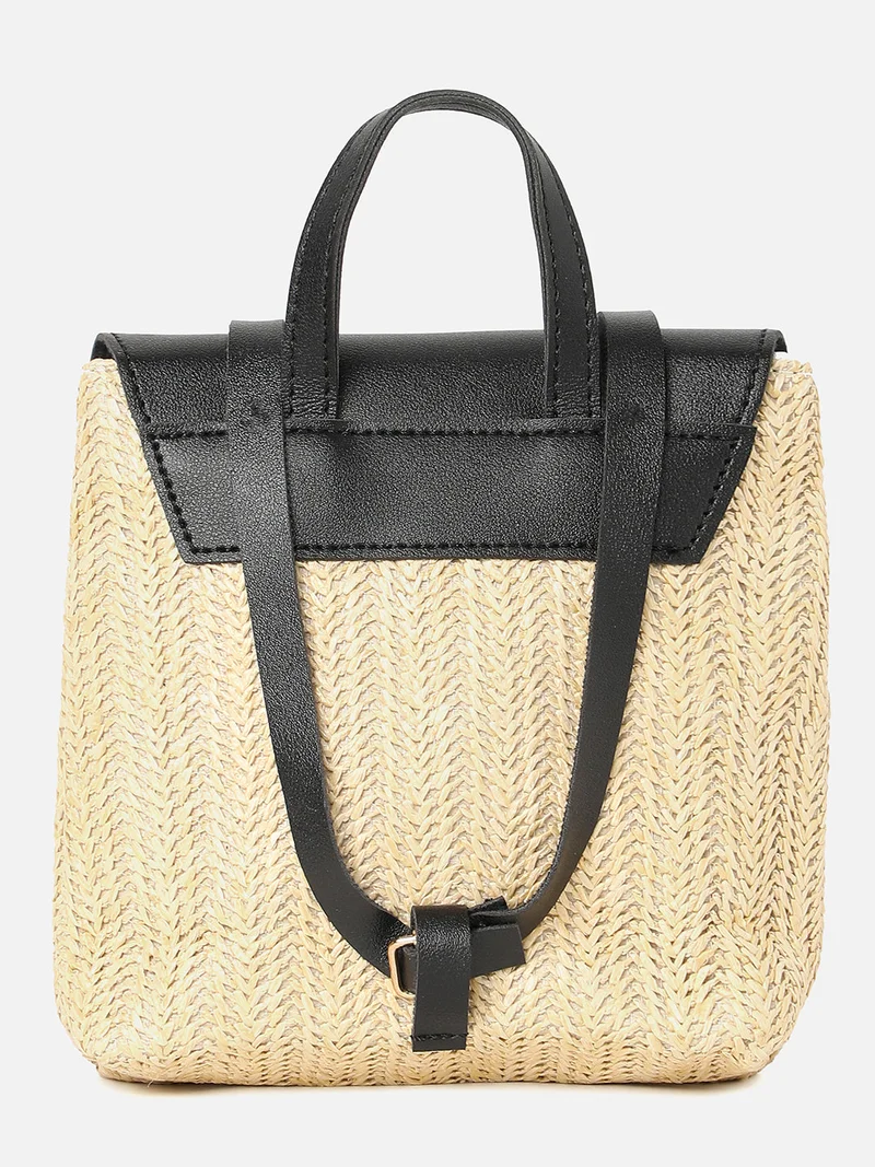 Haute Sauce Shirley Black & Cream Backpack