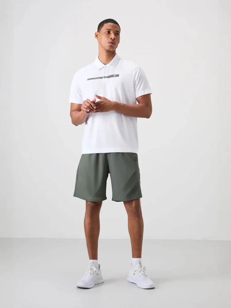 تومي لايف TOMMY Men's Polo Collar Button T-Shirt