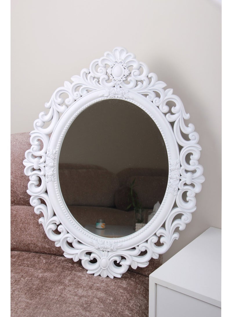 Generic420apple An elegant mirror with a luxurious frame adds a touch of sophistication to any space. 72 x 57 cm - Image 3