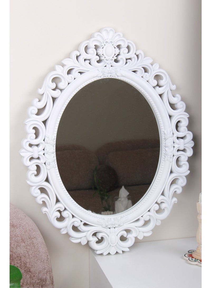 Generic420apple An elegant mirror with a luxurious frame adds a touch of sophistication to any space. 72 x 57 cm - Image 1