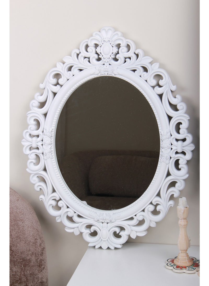 Generic420apple An elegant mirror with a luxurious frame adds a touch of sophistication to any space. 72 x 57 cm - Image 5
