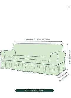 Bright Home غطاء كرسي برايت هوم بورومجوك، أريكة، غطاء سرير أريكة، غطاء أريكة مرن 3311TAKIM  - Image 2