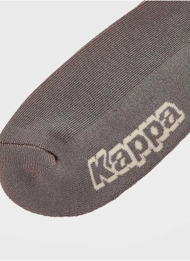 Kappa Set of 3 - Kappa Logo Print Ankle Length Socks