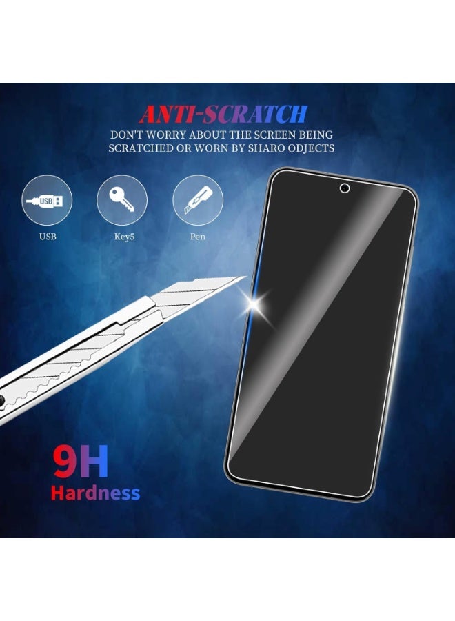 Muzz [2 Pack] Privacy Screen Protector for Samsung Galaxy S24FE, Anti-Spy 9H Tempered Glass, Full Coverage, Scratch Resistant,28 ° Full Screen Anti-peeping (Samsung Galaxy S24FE) - Image 2