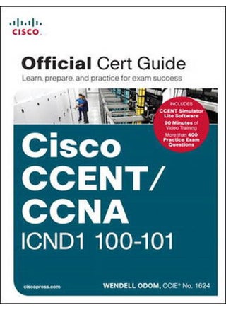 CCENT/CCNA ICND1 100-101 Official Cert Guide - pzsku/Z058D4C87D031D1EA87CCZ/45/_/1705919310/04f3fb71-0ad2-4ce6-aec3-e0fff1874306