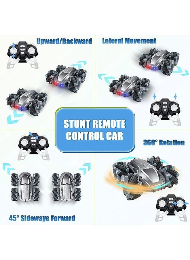 RC Car Toy Double Sided Stunt Car 2.4G 360° Rotation and Drift 4WD All Terrain Remote Control Car with Headlights Cars Toys Gifts for Child Over - pzsku/Z058D58C447CA4E01CEBAZ/45/_/1692350797/063b939f-83e8-4b14-adcf-edd0bf06a803