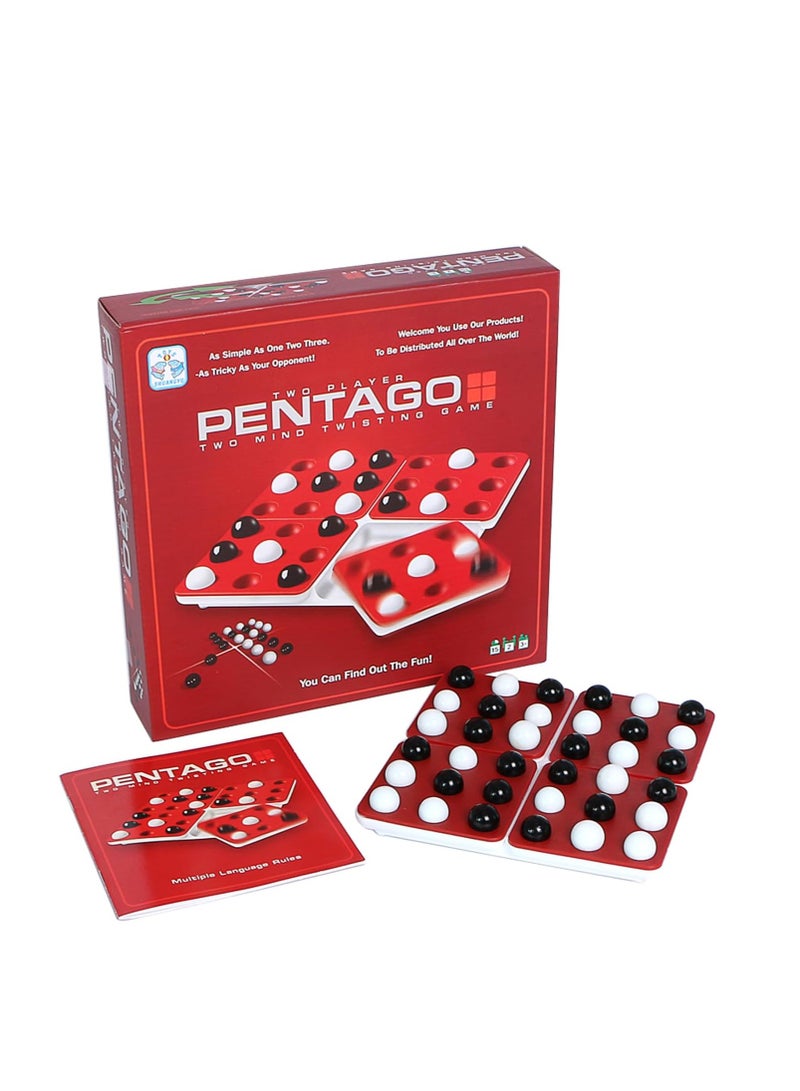 Generic ULT-UNIT 3D Wooden Brain Teaser Cube (Pentago Game), Child - Image 1