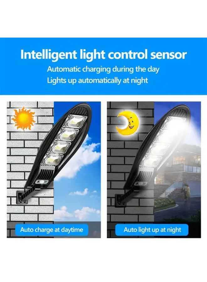 Upgraded 168 LED Solar Street Light Outdoor Garden Wall Lamp Adjustable Angle - Image 4