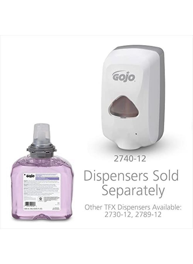 Gojo Premium Foam Handwash with Skin Conditioners, Cranberry Scent, EcoLogo Certified, 1200 mL Foam Hand Soap Refill TFX Touch-Free Dispenser (Pack of 2) – 5361-02 - Image 3