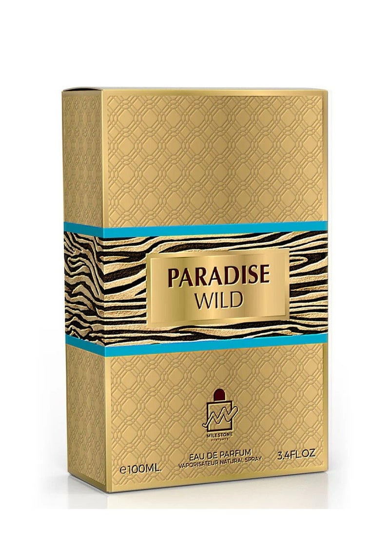 Milestone Paradise Wild Eau De Parfum For Women 100ml  - Image 4