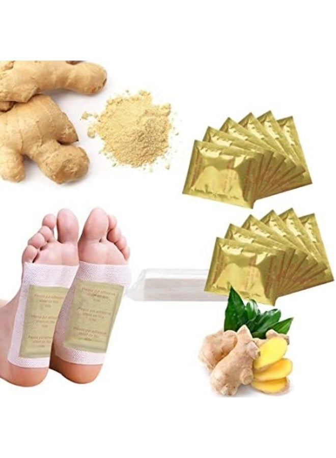 KIYOME KINOKI Cleansing Toxins Remover Detox Foot Patches Adhesive Pads Kit pack of 2 box - Image 2