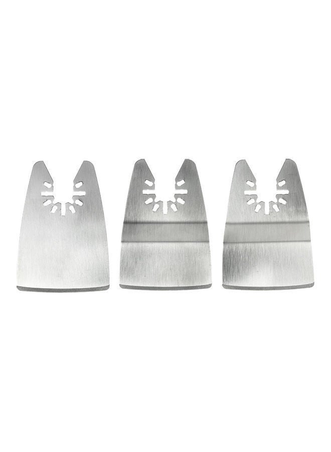 NIBEMINENT 12-Piece Wood Oscillating Quick Release Saw Web Black/Silver  - Image 4