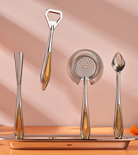 Shaze The Wingmen | Bar Tools | Stainless Steel Tools for bar | Barware | Color - Silver - Image 4