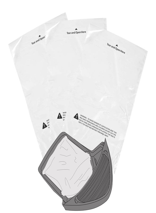 Lisyee 100 Count Waste Drawer Liners Bags Compatible with All Litter Box Robot Models, 9-11 Gallons Litter Box Liners - Image 1