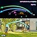 Leshein LED Tball Set for Toddlers 35 58 Light up Tee Ball Set for Toddlers Glow in The Dark T Ball Set for Kids 35 Kids Outdoor Toys Baseball Toys Gifts for Boys Girls Blue - Image 3