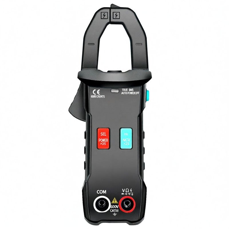 BSIDE ZT-5BQ 6000 Counts High Precision NCV Test Digital Smart Clamp Meter with BT Function True RMS Clamp Type Multimeter Measuring DC/AC Voltage AC Current Resistance Capacitance Frequency Inrush Current Diode and Continuity Peak Hold Flashlight -3 - Image 1