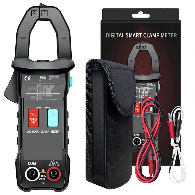 BSIDE ZT-5BQ 6000 Counts High Precision NCV Test Digital Smart Clamp Meter with BT Function True RMS Clamp Type Multimeter Measuring DC/AC Voltage AC Current Resistance Capacitance Frequency Inrush Current Diode and Continuity Peak Hold Flashlight -3 - Image 2