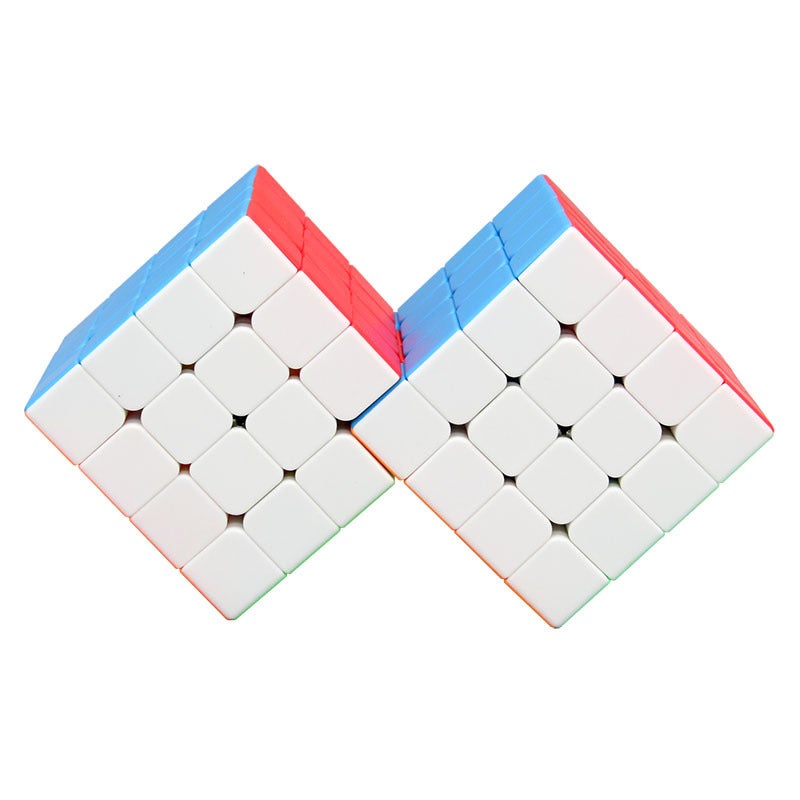Creative Two-Piece Three-Step Rubik'S Cube Diy Three-Step Two-Step Four-Step Five-Step Special-Shaped Rotation Binding Three-Step Rubik'S Cube - Image 1
