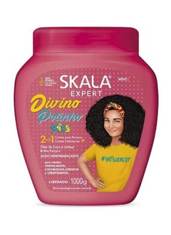 SKALA SKALA - Expert - Creme de Tratamento 2 em 1 Crespinho Divino 1 Kg - (Divine Little Curls 2 in 1 Treatment Cream Net 33.81 Oz) 