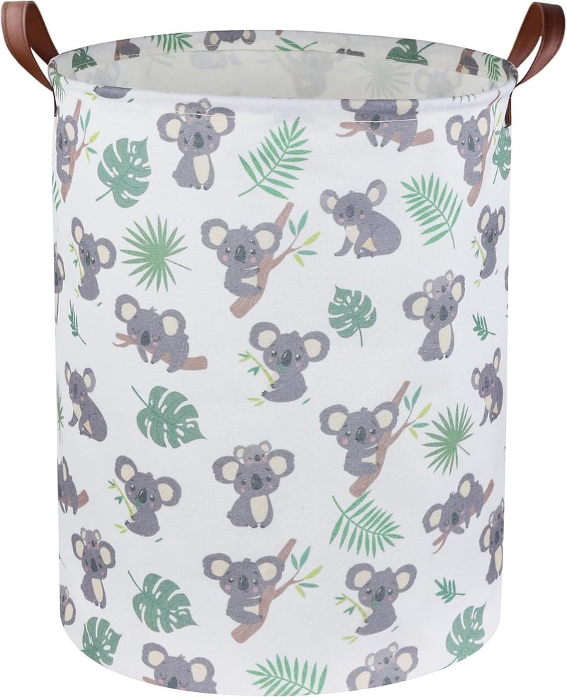 ESSME Baby Laundry Basket,Kids laundry hamper for Baby Room Decor,Nursery Hamper, Animal Basket,Gift Baskets,Home Organizer(Koala) - Image 1