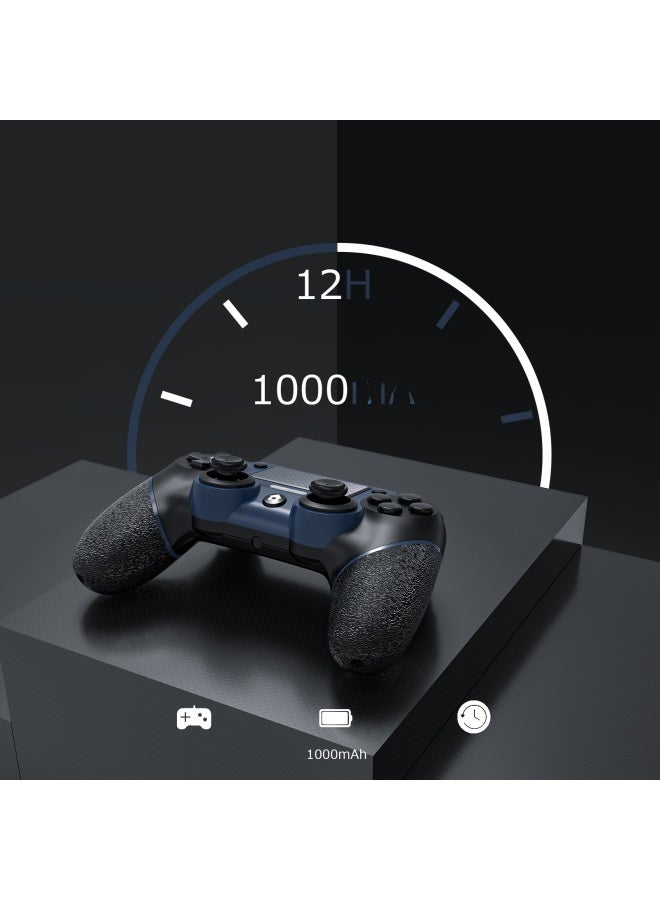 Upgraded P4 Game Controller Wireless Bluetooth Back Programming on Burst Dual Motor For Private Model-Product Color:White Gray - Image 5