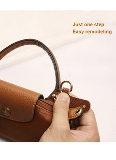 Skycare Genuine Leather Purse Straps - Adjustable Shoulder Strap for Longchamp Mini Bags  - Image 4