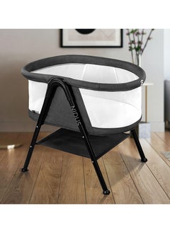 asalvo Baby Nidus Mini Cot - Anthracite  - Image 5