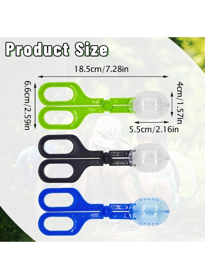 SUNSAR Reptile Feeding Tool Set, 3 Pieces, Clamp and Poop Scoop, Tank Cleaning Tools for Gecko, Lizard, Bearded Dragon - Image 2