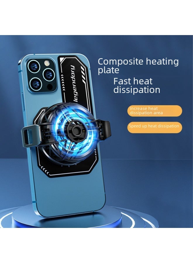 Mobile Phone Cooler Heat Sink Semiconductor Refrigeration Surface Amplifier Upgraded Third Generation Cooling Plate-Color:Even Heating Film—upgraded Magnetic Double Model - Image 3