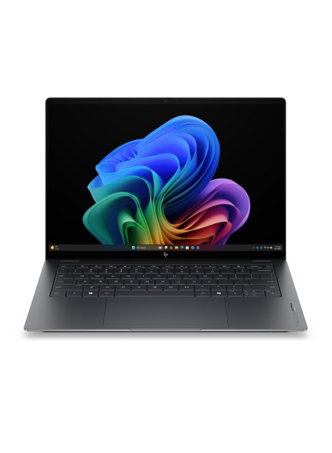 HP OmniBook Ultra Next Gen AI 14t-kd000 Laptop With 14 Inch 3K (2880x1800) OLED Display, Intel Core Ultra X9 388H/ 64GB/ 4TB SSD/ Windows 11 Home/ English/Arabic Eclipse Grey - Image 1