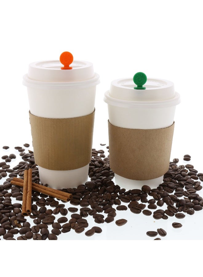 Royal StixToGo Beverage Plugs - Leak Prevention Coffee Accessory for Hot Drinks, Disposable Coffee Stoppers, Fits Standard Lids - Black, 7.5", Pack of 200 - Image 4