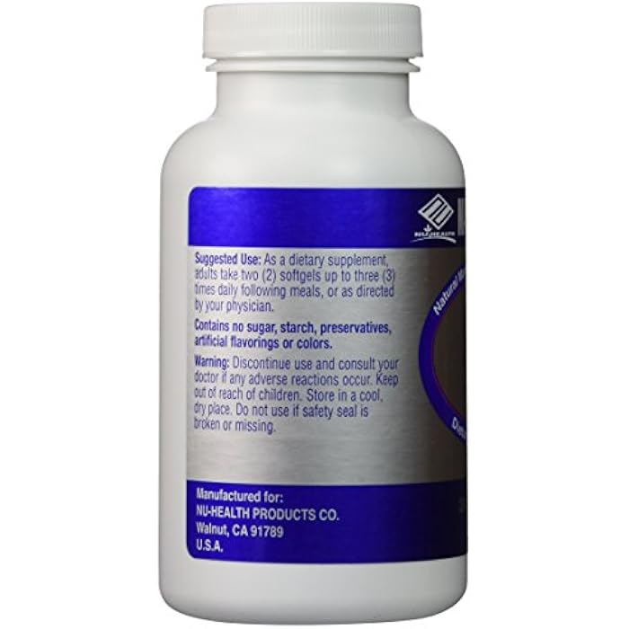 Nu-Health Nu Health Marine Lipid Nu-11 Dietary Supplement (200 softgels) - Image 3