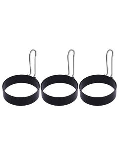 Egg Ring Round Egg Cooker Rings For Cooking  Non Stick Metal Circle Shaper Mold Household Kitchen Cooking Tool for Fried Egg McMuffin Sandwiches Egg Maker Molds