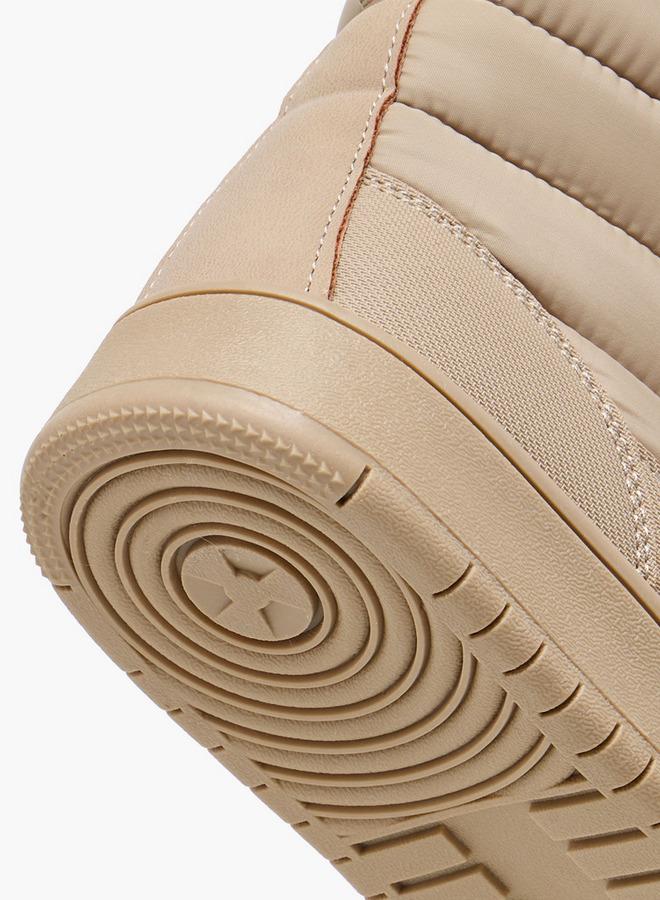 Mister Duchini Boys Quilted Lace-Up Ankle Length Boots - Image 5